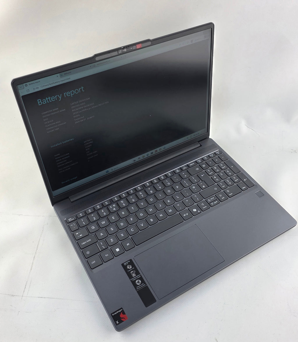 Lenovo IdeaPad Slim 3 15Q8X10 – Snapdragon X 8-Core, 16GB RAM, 1TB SSD