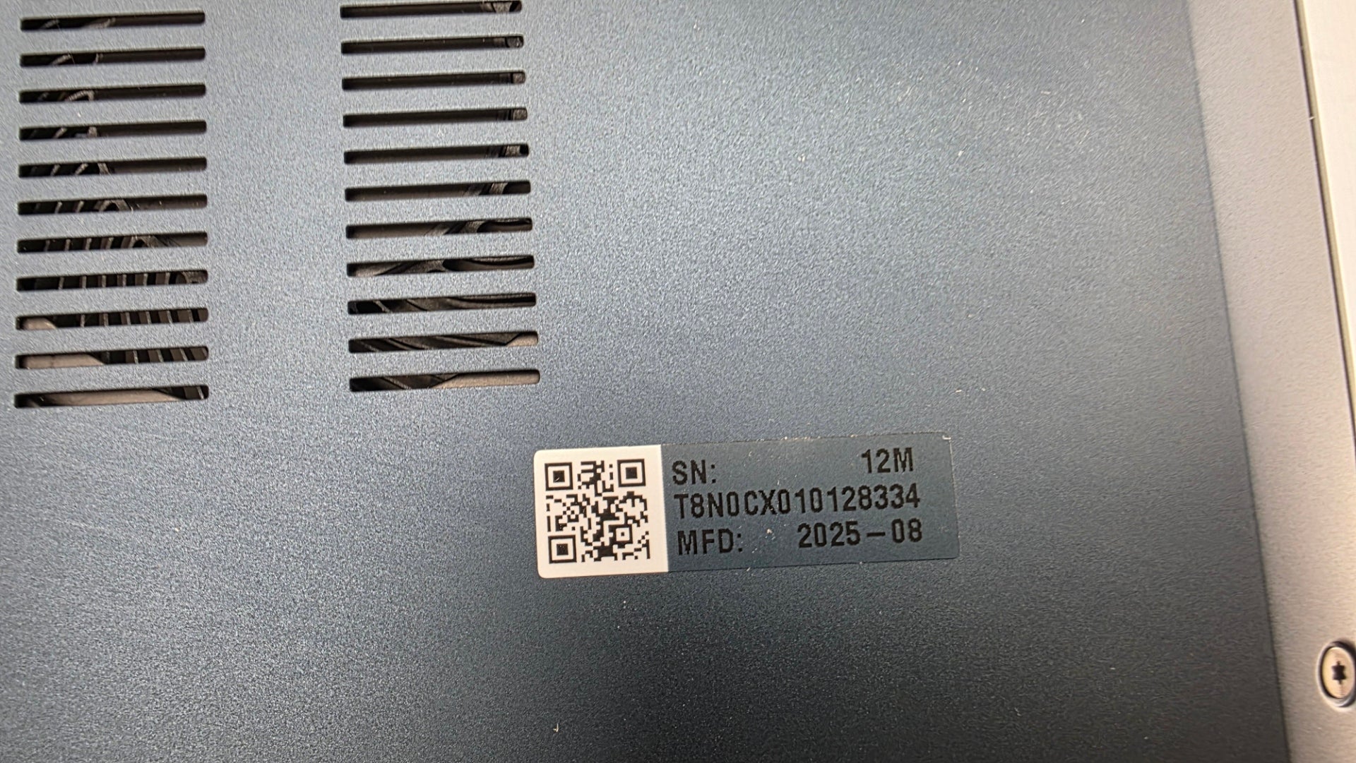 Serial number